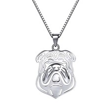 Bulldog Pet Jewelry, Sterling Silver for Men or Women by Ginger Lyne | Sterli... picture