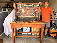 Dave McGary massive bronze sculpture.Muralist at the pottery mound.46”x32”x18” picture