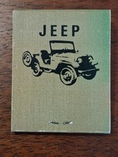 VTG 1960's JEEP D & L Service & Jeep Sales Burden, Kansas Advertising Matchbook picture