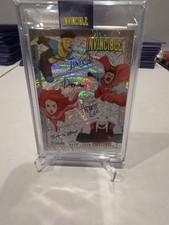 Keepsake Invincible Season 1 Omni Man Battle Beast Eve Quad Signagraph Foil /500 picture