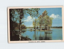 Postcard Picturesque Lake Scene in Tingwick Co. Arthabaska Quebec Canada picture