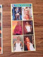 Vintage Britney Spears LL Star Stickers #2700 Rare Turkey Y2K Music Memorabilia picture