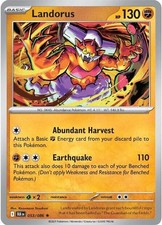 Landorus Holofoil BLK 053/086 R NM picture