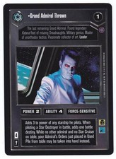 SWCCG Star Wars CCG • Grand Admiral Thrawn • REFLECTIONS 2 • RARE CARD NMINT picture