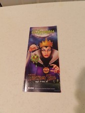 2010 Disney California Adventure Halloween Map picture
