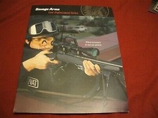 2002 SAVAGE ARMS LAW ENFORCEMENT SERIES Gun Brochure Catalog picture