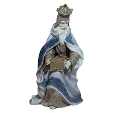 Lladro Figurine, King Melchior, (1423) 10