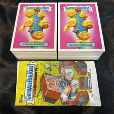 GARBAGE PAIL KIDS 2016 PRIME SLIME TRASHY TV COMPLETE 220-CARD BASE SET +WRAPPER picture