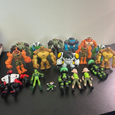 Ben 10 Playmates Toys Action Figure Lot 18pc Aliens Ben Tennyson Cartoon Network picture