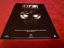 PADA8 ADVERT 11X9 UFO : AFTERMATH GAME PC CD ROM picture