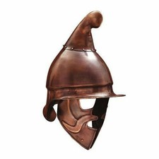 Athenian Hoplite Helmet One Size Fit Most Brass antique Armour spartan picture