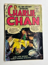 Golden Age Comic Charlie Chan #7  1955 Very Rare Complete picture