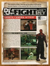 2004 Def Jam Fight for NY GCN Nintendo Gamecube Print Ad/Poster Retro Promo Art picture