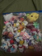hello kitty figures lot, good condition, hello kitty, a few other figures in it picture