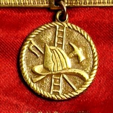 Eastern Assoc Fire Chiefs Jamestown NY Annual Convention 1948 Ribbon  4.25