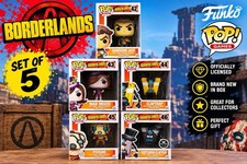 Funko Pop Borderlands GameStop Exclusive Boxed Lot 5 Handsome Jack + picture