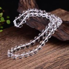 Natural Flawless Clear Quartz Crystal Necklace picture