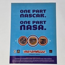 MotorHead PlayStation 1 PS1 NASCAR NASA Print Ad/Poster Promo Art picture