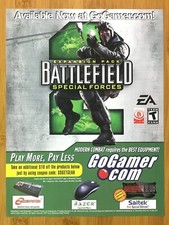 Battlefield 2: Special Forces PC 2005 Print Ad/Poster Official Video Game Art picture