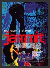 Jammit Basketball 1990s Video Game Print Advertisement 1994 picture