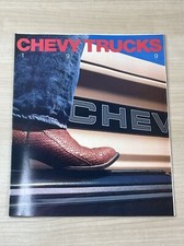 1989 Chevrolet Truck Full Line Foldout Sales Brochure 89 Chevy Pickup Blazer picture