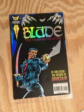 BLADE: THE VAMPIRE HUNTER #1 And #2 Lot Marvel Comic  Holochrome Cover picture