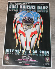 Vintage Evel Knievel Days POSTER 2005  11