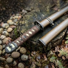 RARE SHOWA ERA KANEFUSA WWII Japanese Samurai Sword Shin Gunto Katana picture