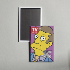TV Guide 10-21-2000 -The Simpsons Principal Seymour Skinner Fridge Magnet picture