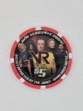 $5 Hard Rock (LV) Casino Chip, 2004 Velvet Revolver, New Uncirculated picture