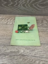 1959 Rippl Tie Wrapping Secrets Pamphlet Magazine Vintage Original picture