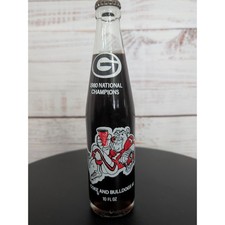 1980 UGA Georgia Bulldogs National Champions Coke Bottle Unopened picture