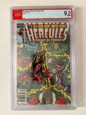 PSA 9.2 | Hercules: Prince of Power #2 Newsstand 1984 Marvel Comics  picture