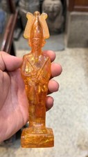 Rare Ancient Egyptian Osiris God Statue Antique Pharaonic Mythology BC picture