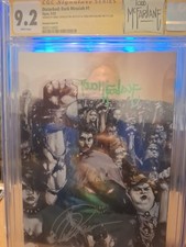 Disturbed Dark Messiah #1 CGC 9.2 SS McFarlane Label Signed Capullo & McFarlane picture