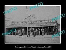Port Augusta Sa The Port Augusta Hotel c1880 Large Historic Old Photo picture