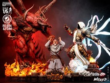 1:6 Diablo II Diorama Fan Art UNPAINTED High Quality Garage Kit picture