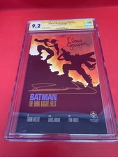 Batman Dark Knight Returns #4 CGC 9.2 SS Signed Frank Miller Klaus Janson 1986 picture