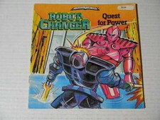 1 ROBOT CHANGER QUEST FOR POWER Modern Publishing Picture Book 1985 + BONUS picture