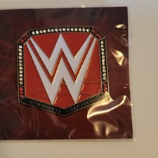 WWE Raw Women's Championship Collectible Pinback Set Lootcrate 2018 picture