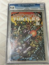 TEENAGE MUTANT NINJA TURTLES #7 - CGC 9.8 1986 WHITE PAGES - TMNT #7 picture