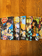 Demon Slayer: Kimetsu no Yaiba Manga Lot Vol 1-6 VIZ Media English SC picture