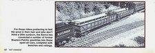 Sierra Railroad & Open-Air Cars Former Western Pacific Gondolas Vtg Mag Excerpt picture