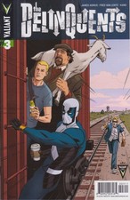 Delinquents, The #3 VF/NM; Valiant | Quantum Woody Archer Armstrong - w/Bag+Boar picture