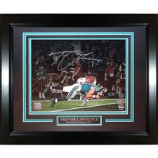 Trevor Lawrence Autographed Jacksonville Jaguars (Game-Winning TD vs KC) Deluxe picture