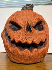 Gemmy Halloween 13” Animated Lighted Talking Rotten Jack-O-Lantern -WORKS VIDEO picture