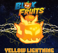 Yellow lightning Blox Fruit skin picture