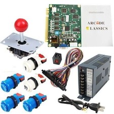 NEW Arcade Jamma Board DIY Arcade Kit 60 in 1 Arcadekast Complete Bundle 1Player picture