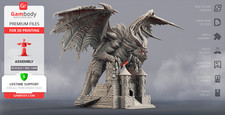 1/300 Deathwing World of Warcraft Fan Art UNPAINTED High Quality Garage Kit picture