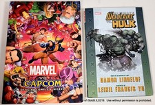 2-PC NEW ULTIMATE WOLVERINE / HULK 1st Print 2009 HC + MARVEL vs CAPCOM 2012 PB picture